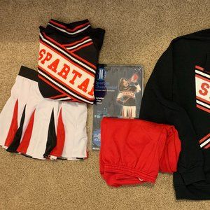 Halloween SNL Spartan Cheer couples costumes